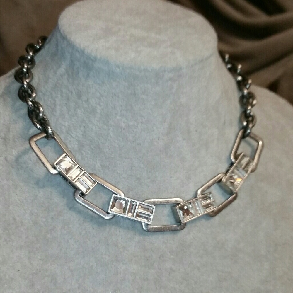 Kiam Family Silver, Bold Square, Crystal Baqett Ne